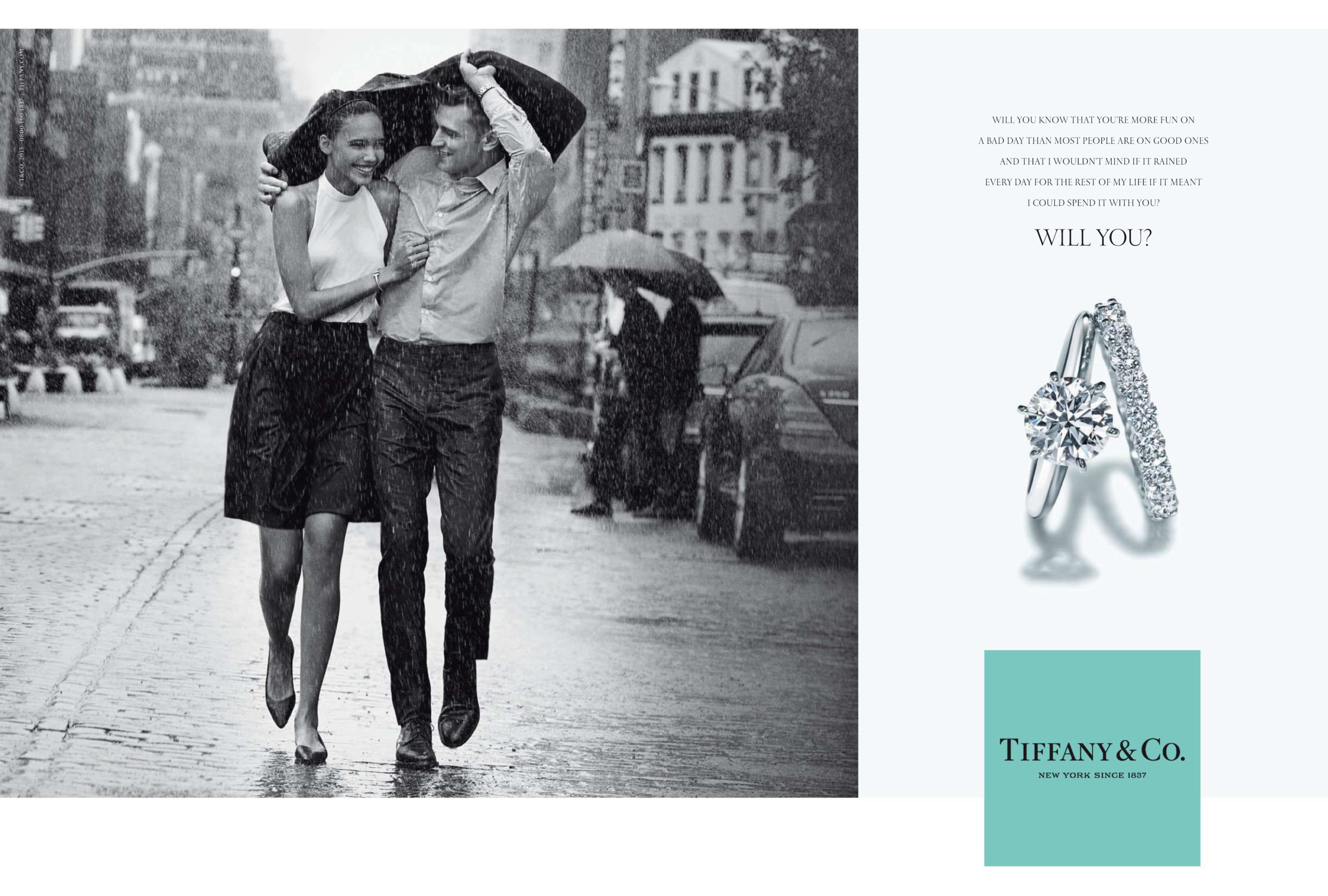 Tiffany & Co. Unveils 'Will You?' Spring 2015 Campaign