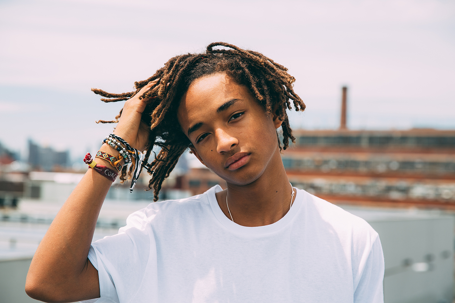 Jaden Smith Model For Louis Vuitton 'SS16' Campaign