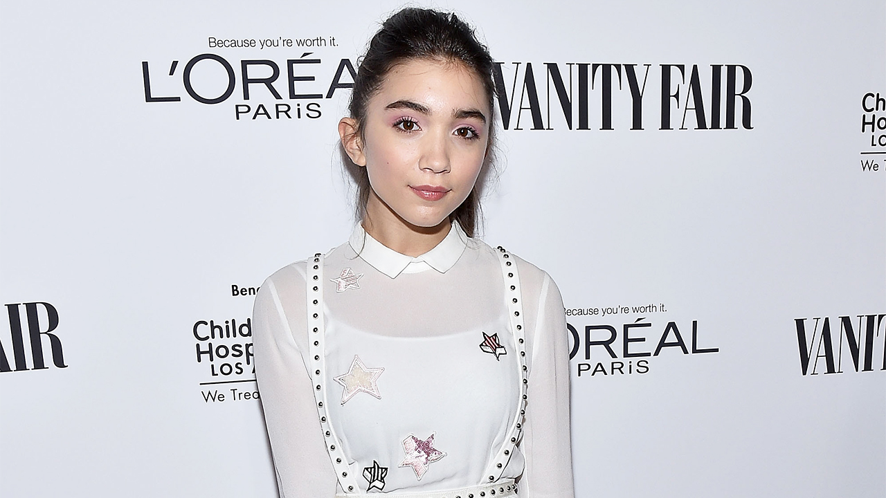 WEST HOLLYWOOD, CA - FEBRUARY 26: Actress Rowan Blanchard attends Vanity Fair, L'Oreal Paris, & Hailee Steinfeld host DJ Night at Palihouse Holloway on February 26, 2016 in West Hollywood, California. (Photo by Mike Windle/Getty Images)