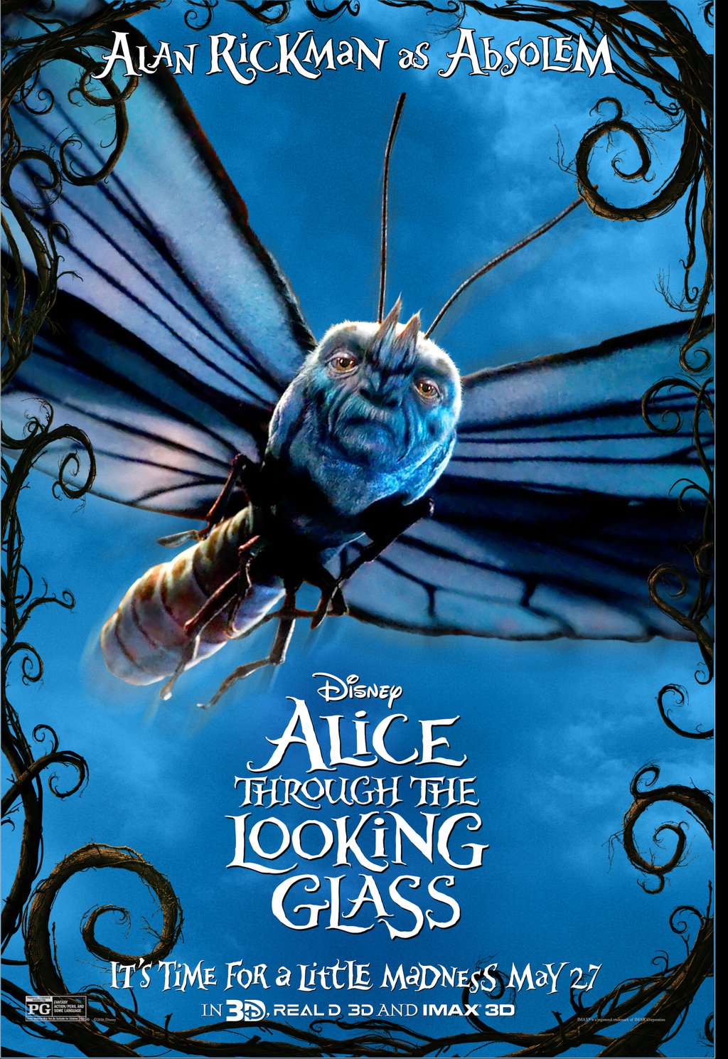 Alice Through The Looking Glass Character Poster 1
