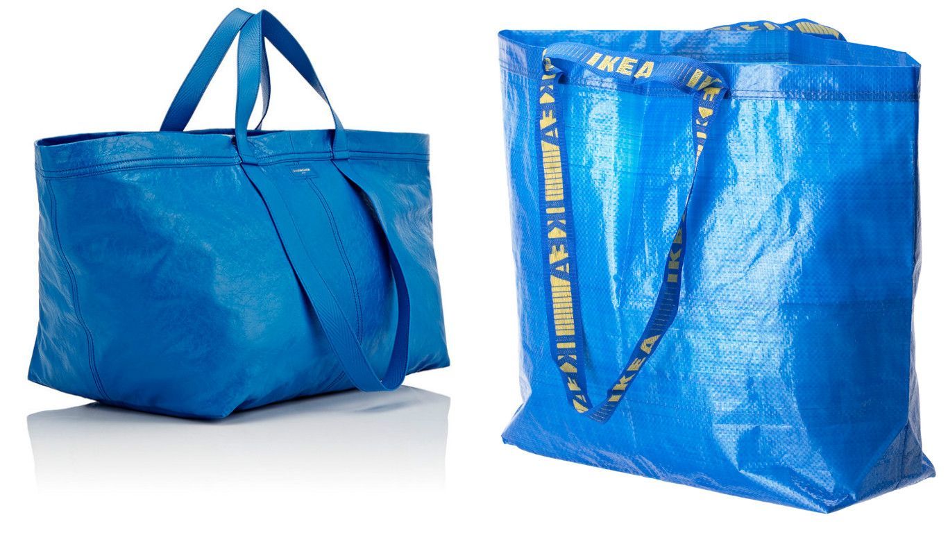 ikea blue bag