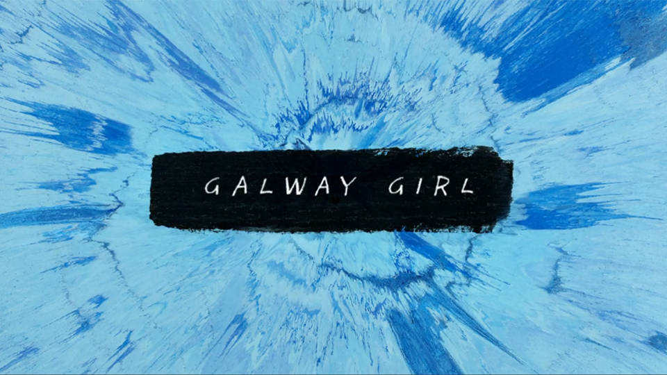 8. Ed Sheeran's "Galway Girl" finger tattoo - wide 2