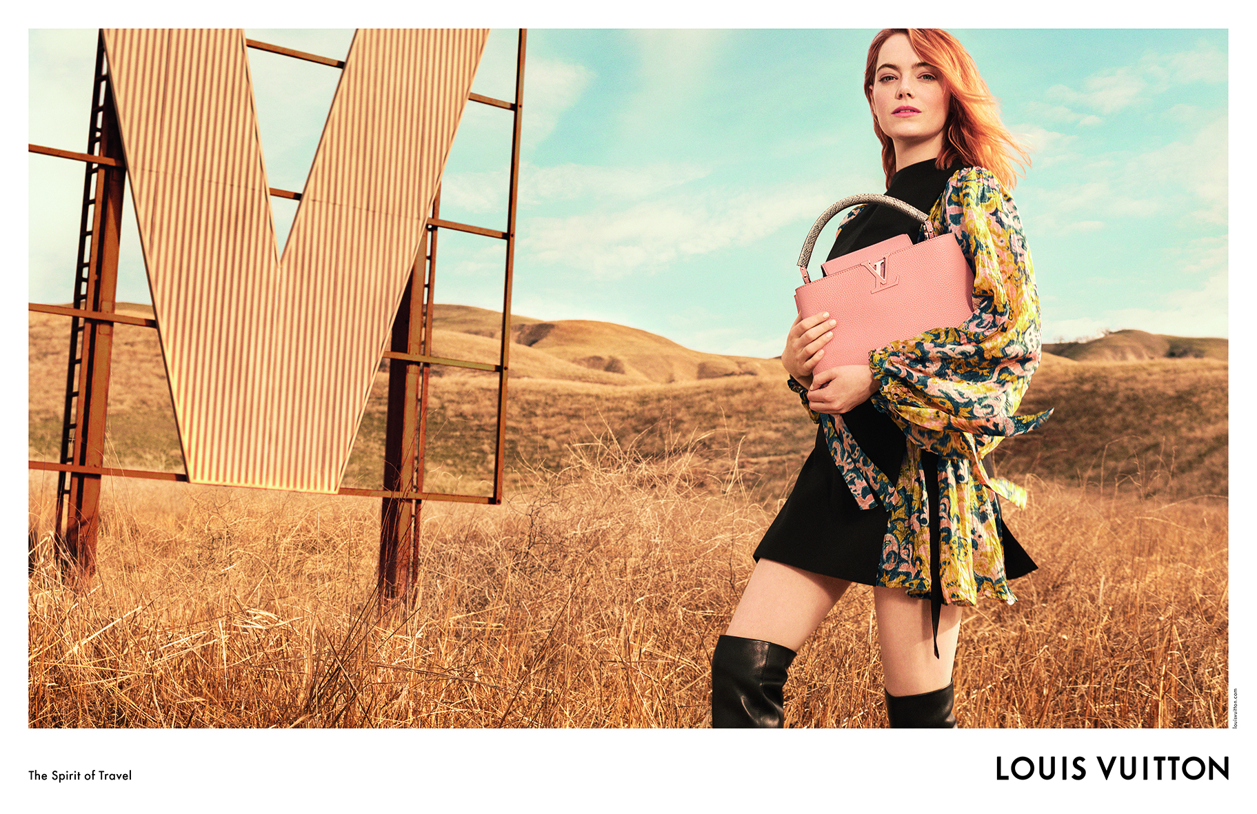 Emma Stone Louis Vuitton Fall-Winter Campaign July 2023 – Star Style