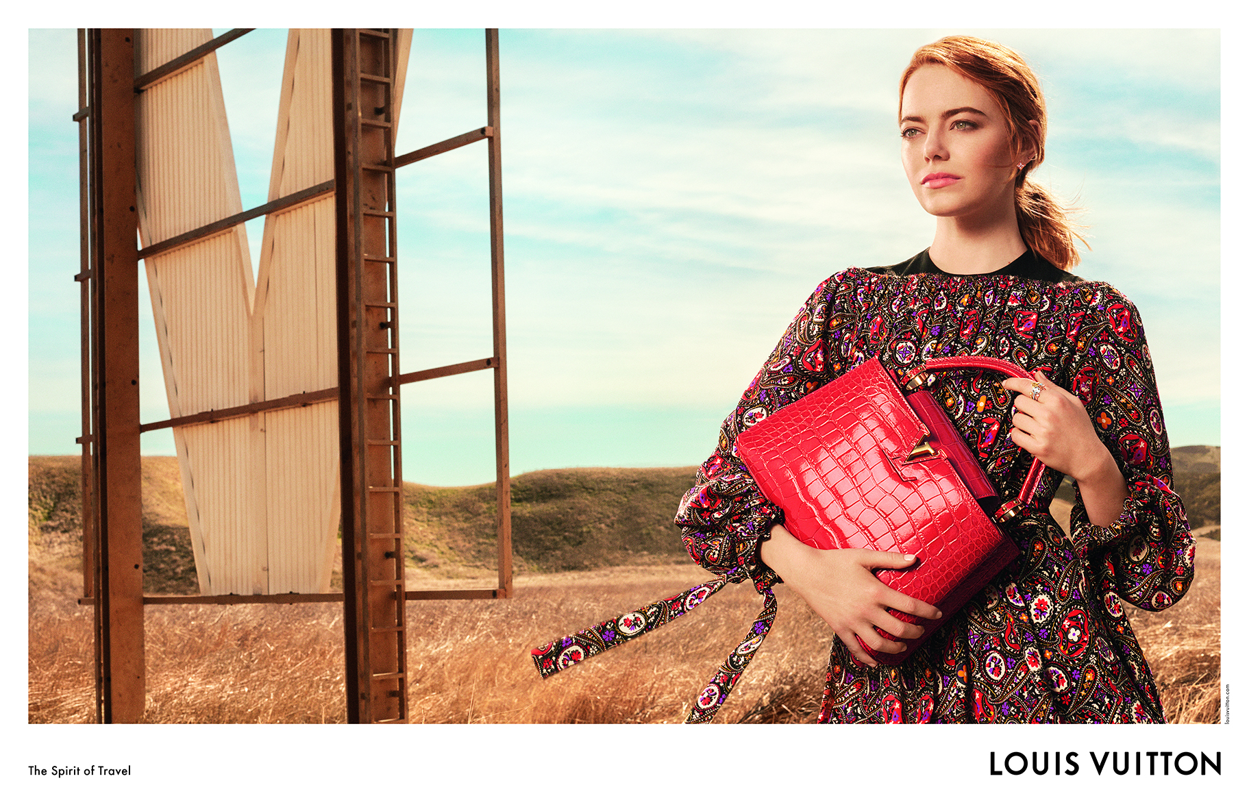 Emma Stone Louis Vuitton Fall-Winter Campaign July 2023 – Star Style