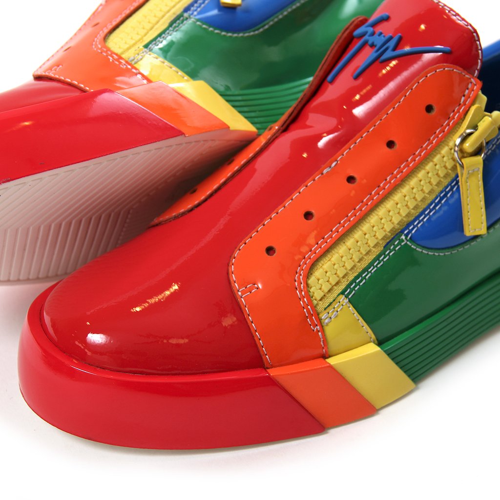 giuseppe zanotti rainbow shoes