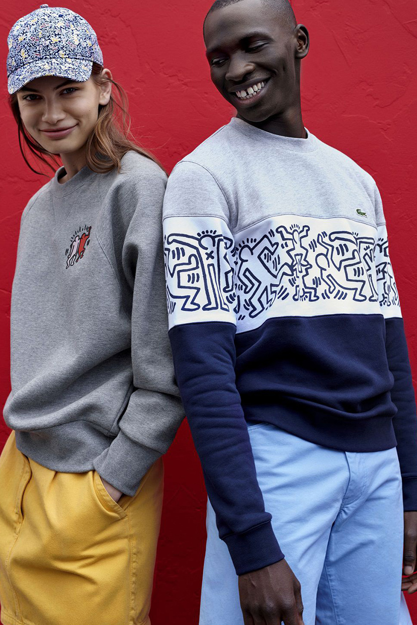 The New Lacoste Collection Celebrates Keith Haring's Iconic Style ...