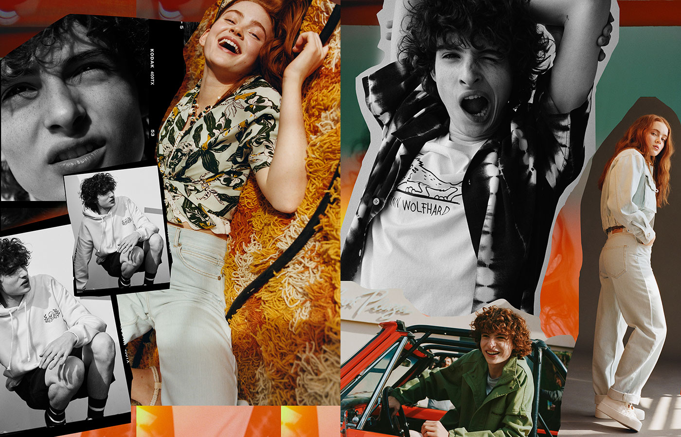 for example poison Concise Finn Wolfhard & Sadie Sink Collaborate With Pull & Bear | Fashion News -  Conversations About HER