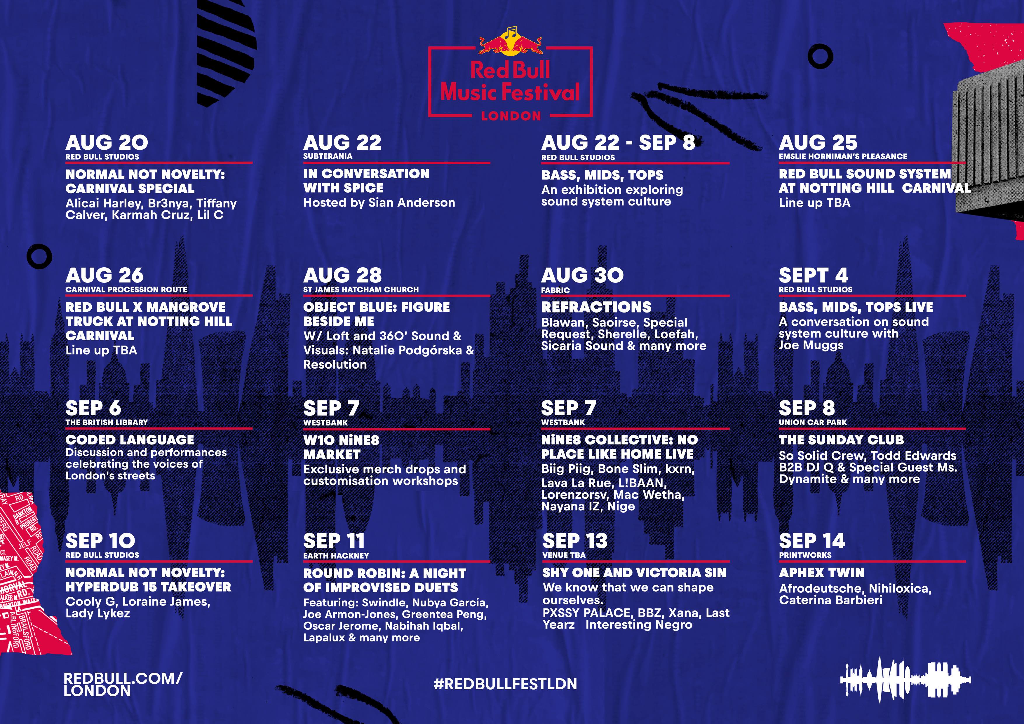 Red Bull Music Festival Comes To London This Summer Music News