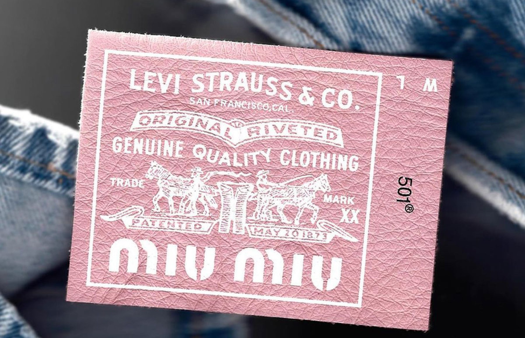 Levi's And Miu Miu Reveal Upcycled Denim Collection | Fashion News -  Conversations About HER